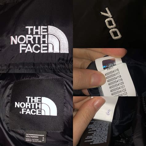 the north face fake erkennen